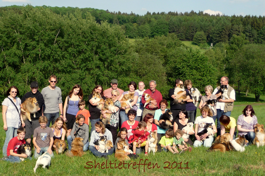 Sheltietreffen 21.05.2011